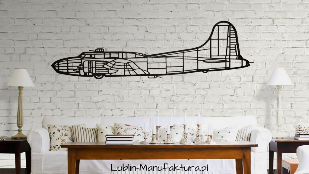 Boeing B-17 - Dekoracja ścienna 3D